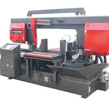 旋轉(zhuǎn)角度帶鋸床，多角度鋸切性能好