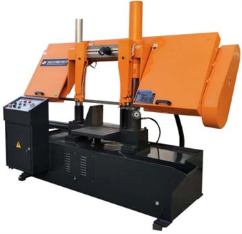 金萬鋒臥式帶鋸床，實現(xiàn)高質(zhì)量鋸切效果