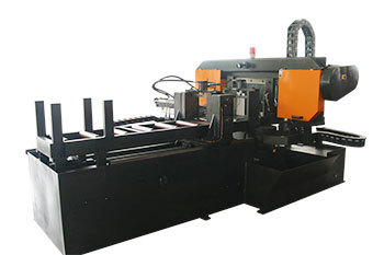 G-300伺服轉(zhuǎn)角自動送料帶鋸機(jī)